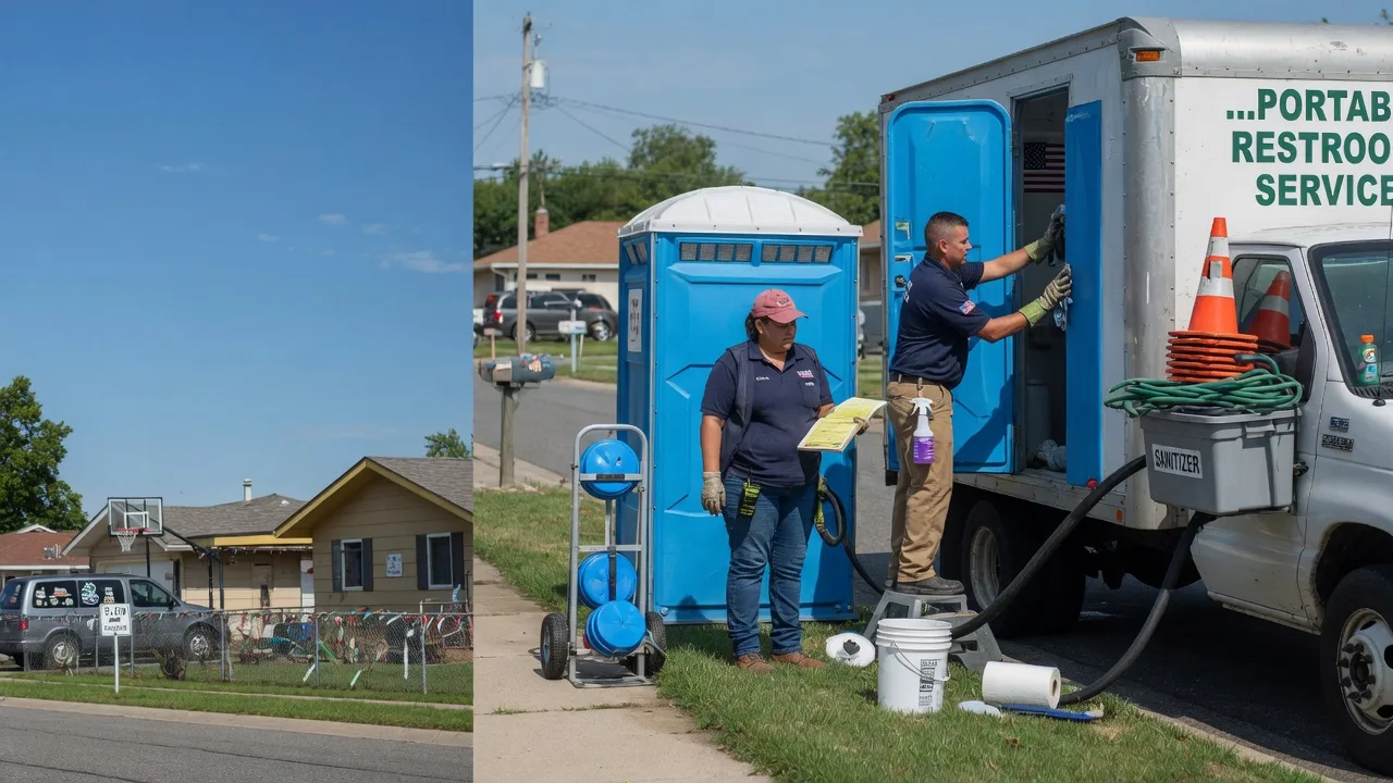Portable Toilet Rental in Hustontown, PA near me